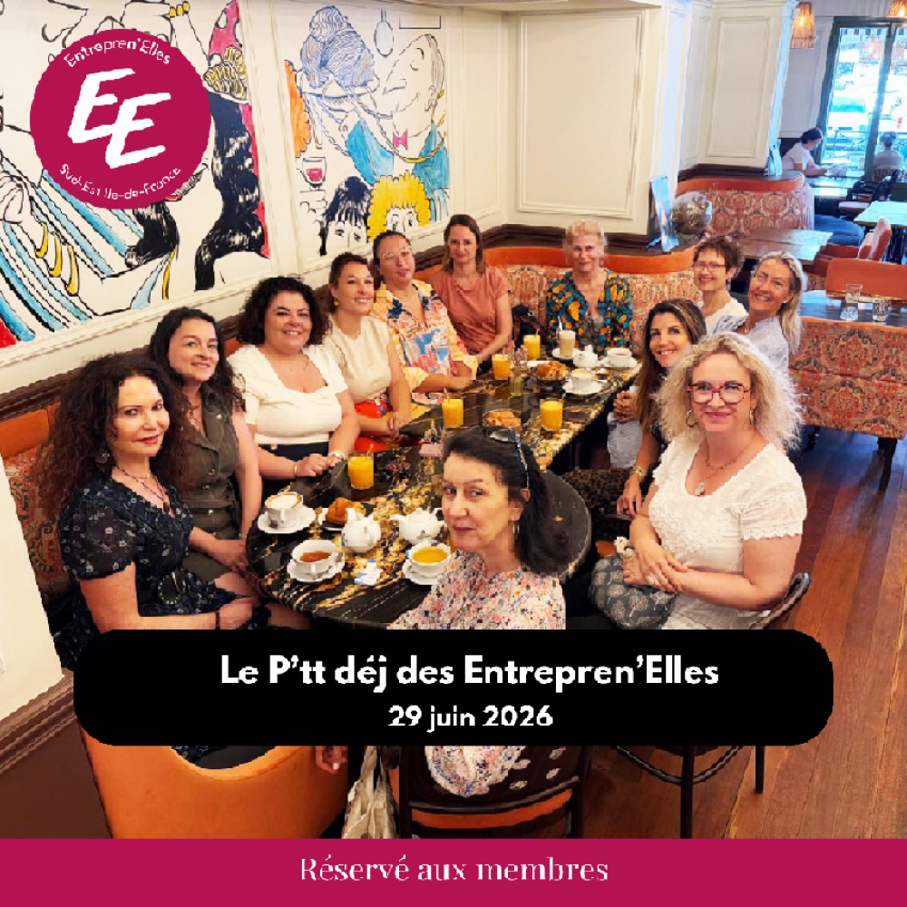 Le P'tit déj des Entrepren'Elles